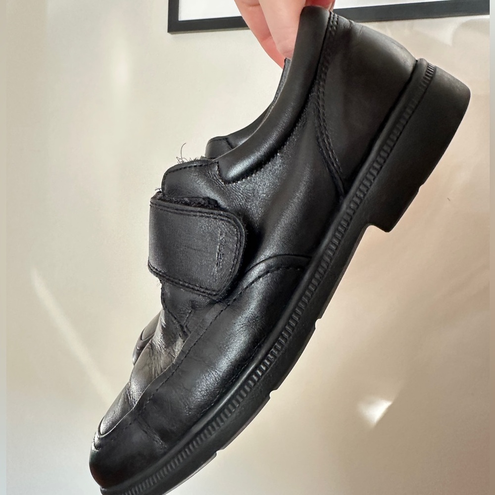 Geox Women's Black Leather Loafers - Picture 7 of 14